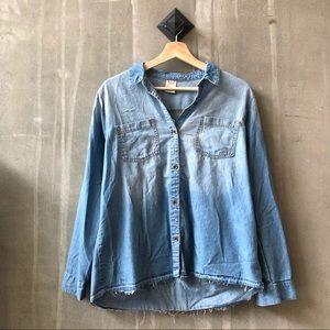 Denim Button Up